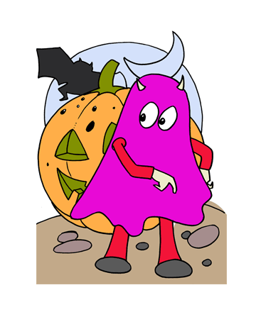 Halloween Shooting Coloring Pages