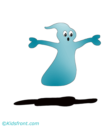 Halloween Ghost Coloring Pages