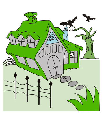 Scary Halloween Coloring Pages