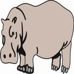 Hippopotamus Coloring Pages