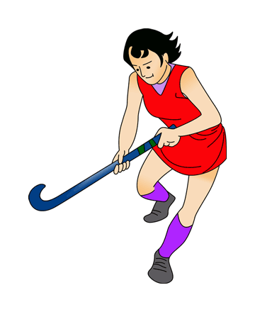 Hockey Player Coloring Pages