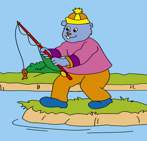 Joker Is Fishing Coloring Pages