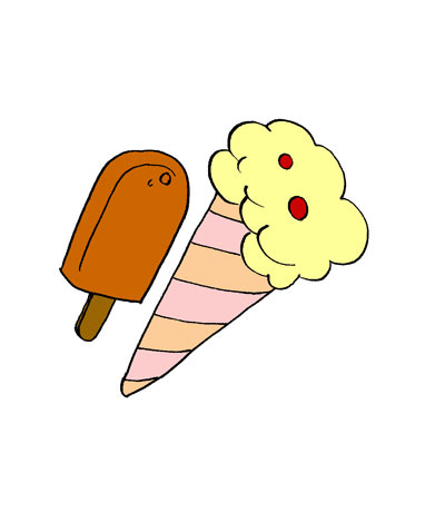 Ice Cream Coloring Pages