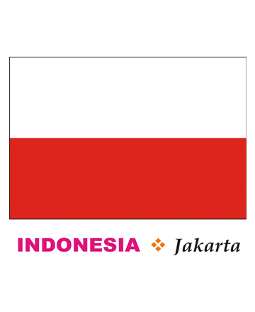 Indonesia Flag Coloring Pages