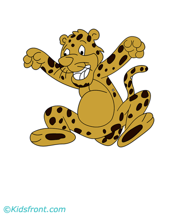 Crazy Jaguar Coloring Pages