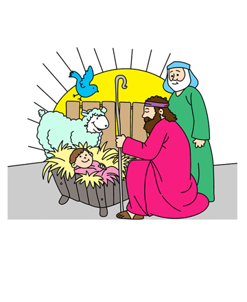 Jesus Birth Coloring Pages