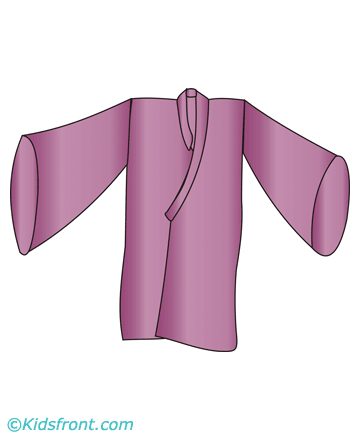 Kimono Coloring Pages