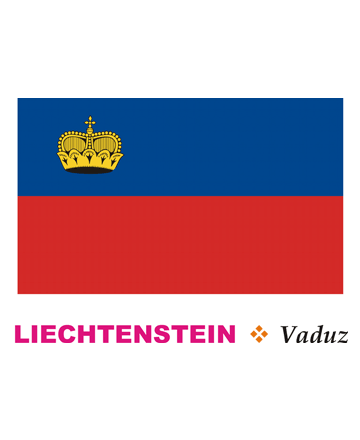 Liechtenstein Flag Coloring Pages