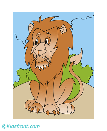 Lion Coloring Pages