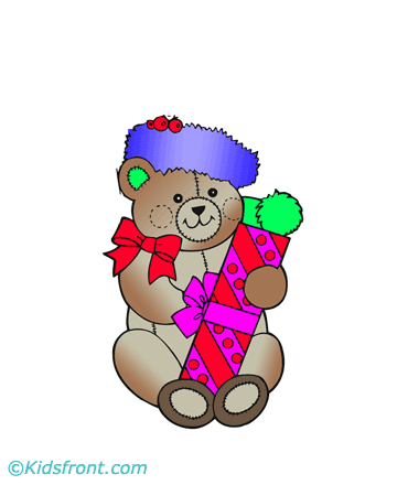 Little Bear Birthday Coloring Pages