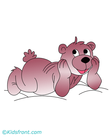 Bigger Little Bear Coloring Pages