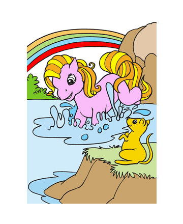 Little Ponies Coloring Pages