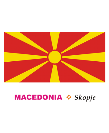 Macedonia Flag Coloring Pages