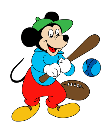 Mouse Micky Coloring Pages