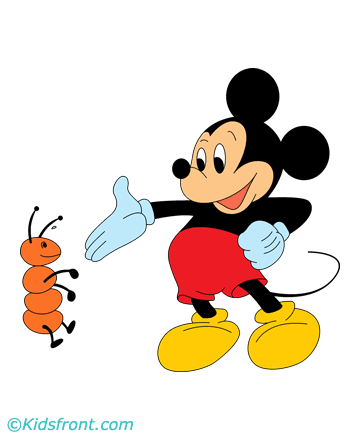 Mickey Mouse Coloring Pages