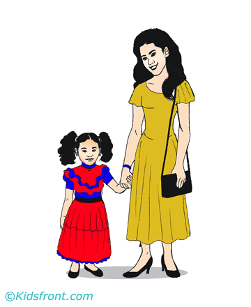 Mother Coloring Pages