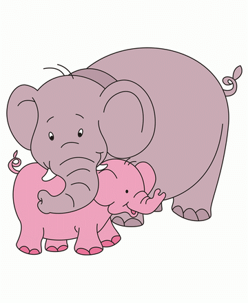 Gift For Mother Coloring Pages