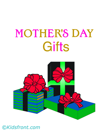 Mother Day Gifts Coloring Pages
