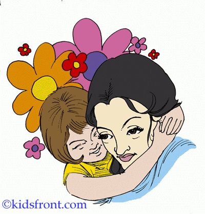 Mother Day Coloring Pages