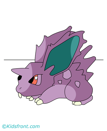 Nidoran Coloring Pages