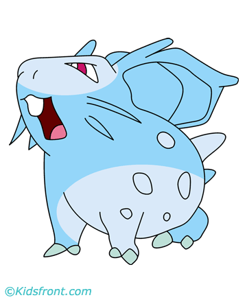 Nidoran Coloring Pages