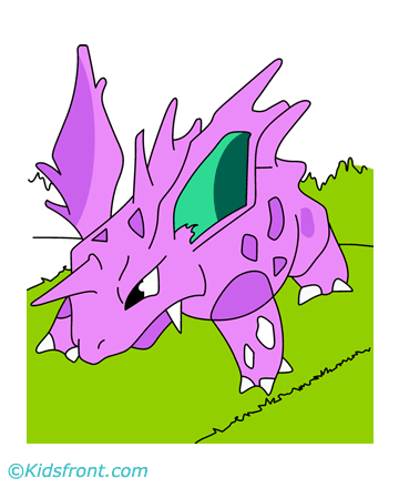 Nidorino Coloring Pages