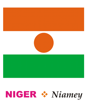 Niger Flag Coloring Pages