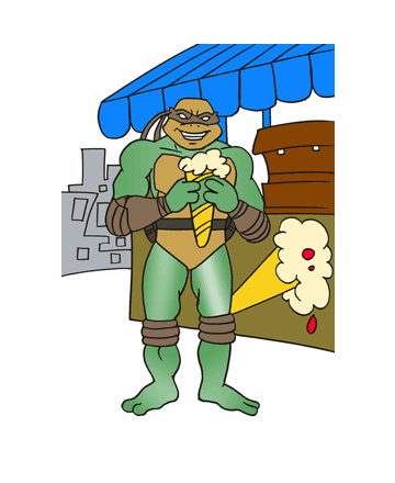 Ninja Turtles Coloring Pages