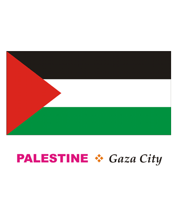 Palestine Flag Coloring Pages