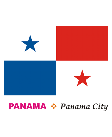 Panama Flag Coloring Pages