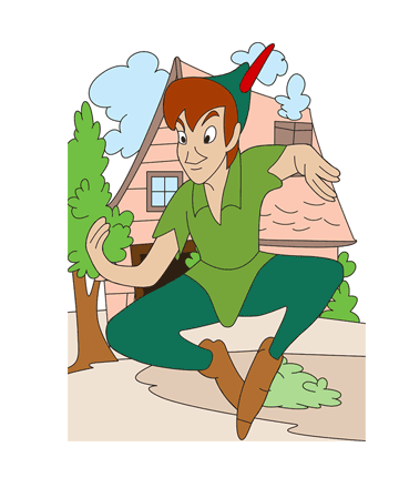 Peter Pan Coloring Page 3 Coloring Pages