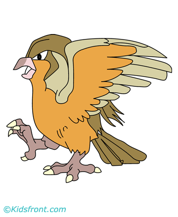 Pidgeott Coloring Pages