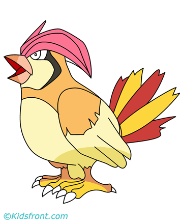 Pidgeotto Coloring Pages