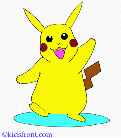 Pikachu Coloring Pages