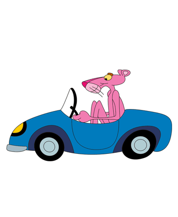 Pink Panther 10 Coloring Pages