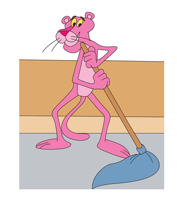 Pink Panther 4 Coloring Pages