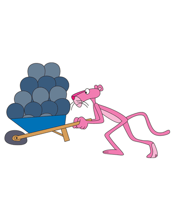 Pink Panther 6 Coloring Pages