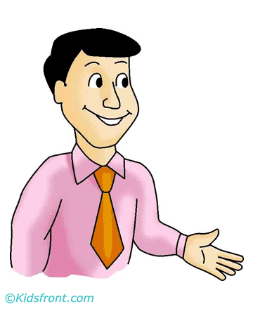 Happy Man Coloring Pages