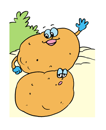 Potato1 Coloring Pages