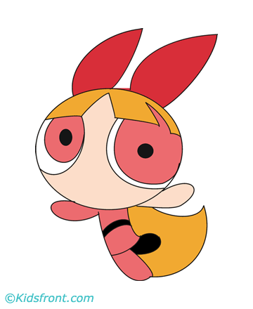 Powerpuff Girl Costumes Coloring Pages