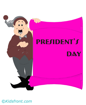 President Day Image Coloring Pages