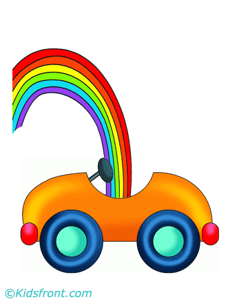 Rainbow Spectrum Coloring Pages