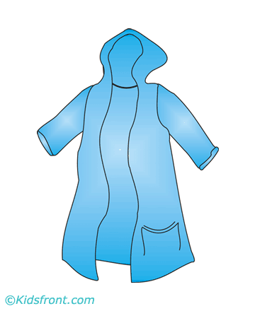 Raincoat Coloring Pages