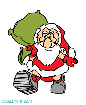 Dear Santa Coloring Pages