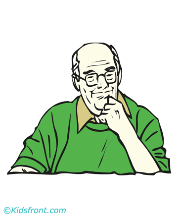 Grandfather Coloring Pages