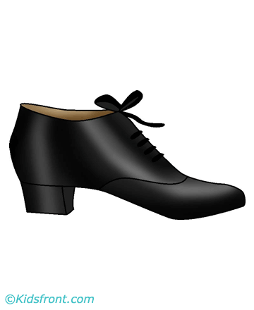 Black Shoe Coloring Pages