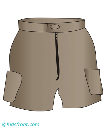 Shorts Coloring Pages