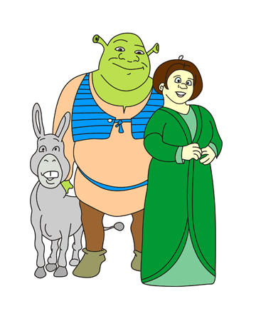 Shrek Coloring Pages