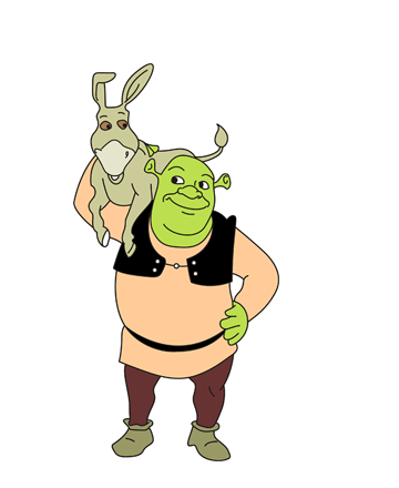 Shrek Image Coloring Pages