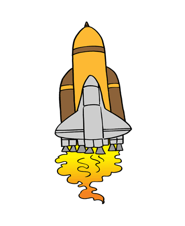 Nasa Shuttle Coloring Pages